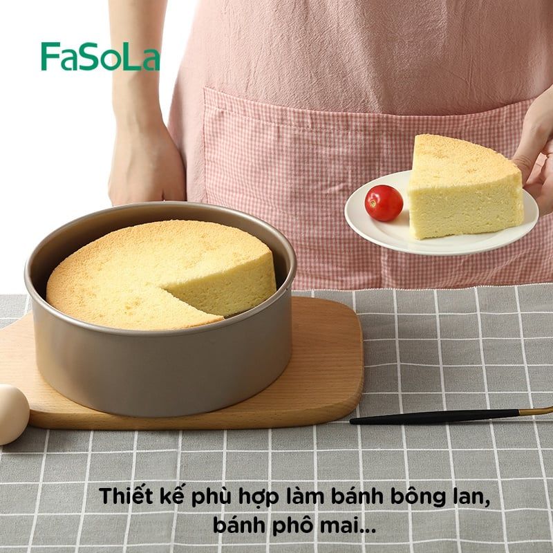  Khuôn nướng bánh tròn bằng thép carbon chống dính FSLDZ-224 