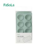  Khay làm đá, chocolate hình kim cương ngôi sao silicone 8 viên Fasola FSLJY-305 