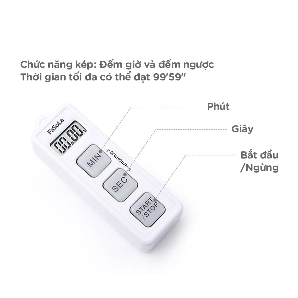  Bộ hẹn, đếm thời gian mini Fasola FSLRY-222 