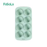  Khay làm đá, chocolate hình kim cương ngôi sao silicone 8 viên Fasola FSLJY-305 