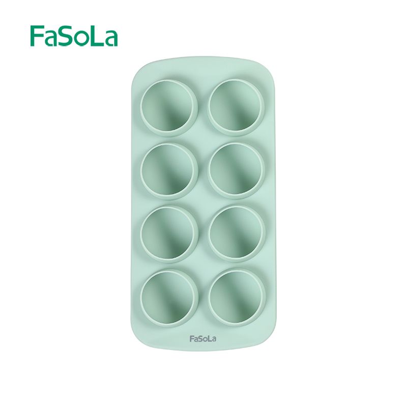  Khay làm đá, chocolate hình kim cương ngôi sao silicone 8 viên Fasola FSLJY-305 