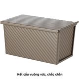  Khuôn nướng bánh mì chống dính 450g có nắp FSLDZ-225 