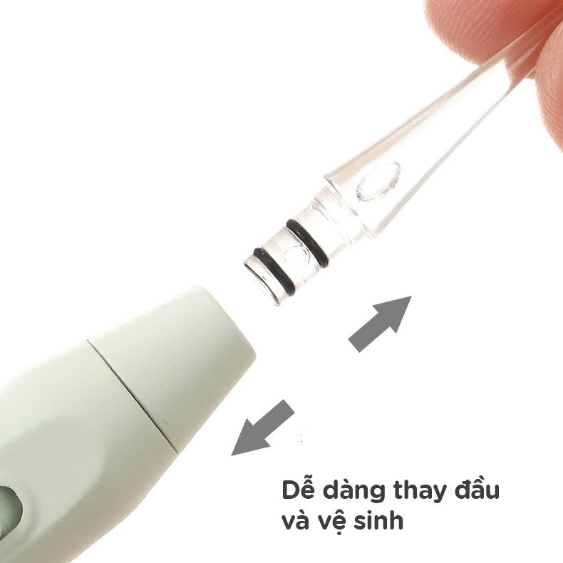  Dụng cụ ngoáy tai sạc kèm kính lúp FSLDZ-515 