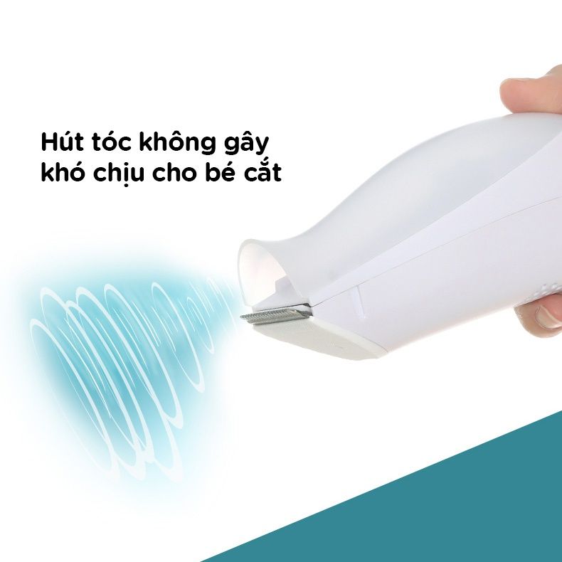  Tông đơ cắt tóc thông minh (hút tóc tự động) 