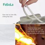  Hộp thủy tinh bảo quản thực phẩm 2 ngăn FSLSH-169 