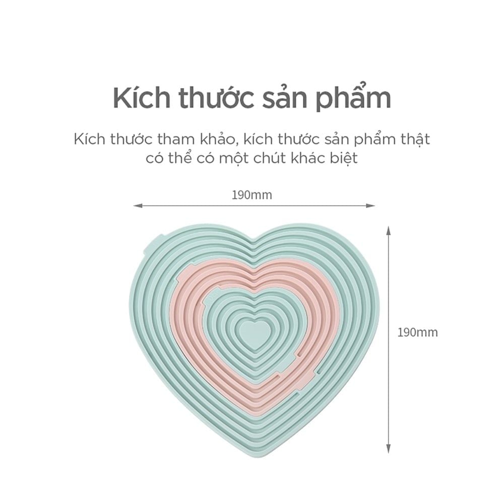  Bộ 3 miếng lót silicone cách nhiệt 