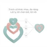  Bộ 3 miếng lót silicone cách nhiệt 