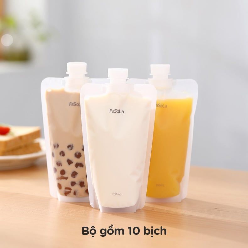  Túi đựng sữa đậu nành xách tay (10 cái) FSLDZ-511 