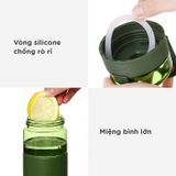  Bình nước thể thao kèm ống hút FSLSH-141C-142C 