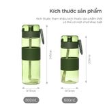  Bình nước thể thao kèm ống hút FSLSH-141C-142C 