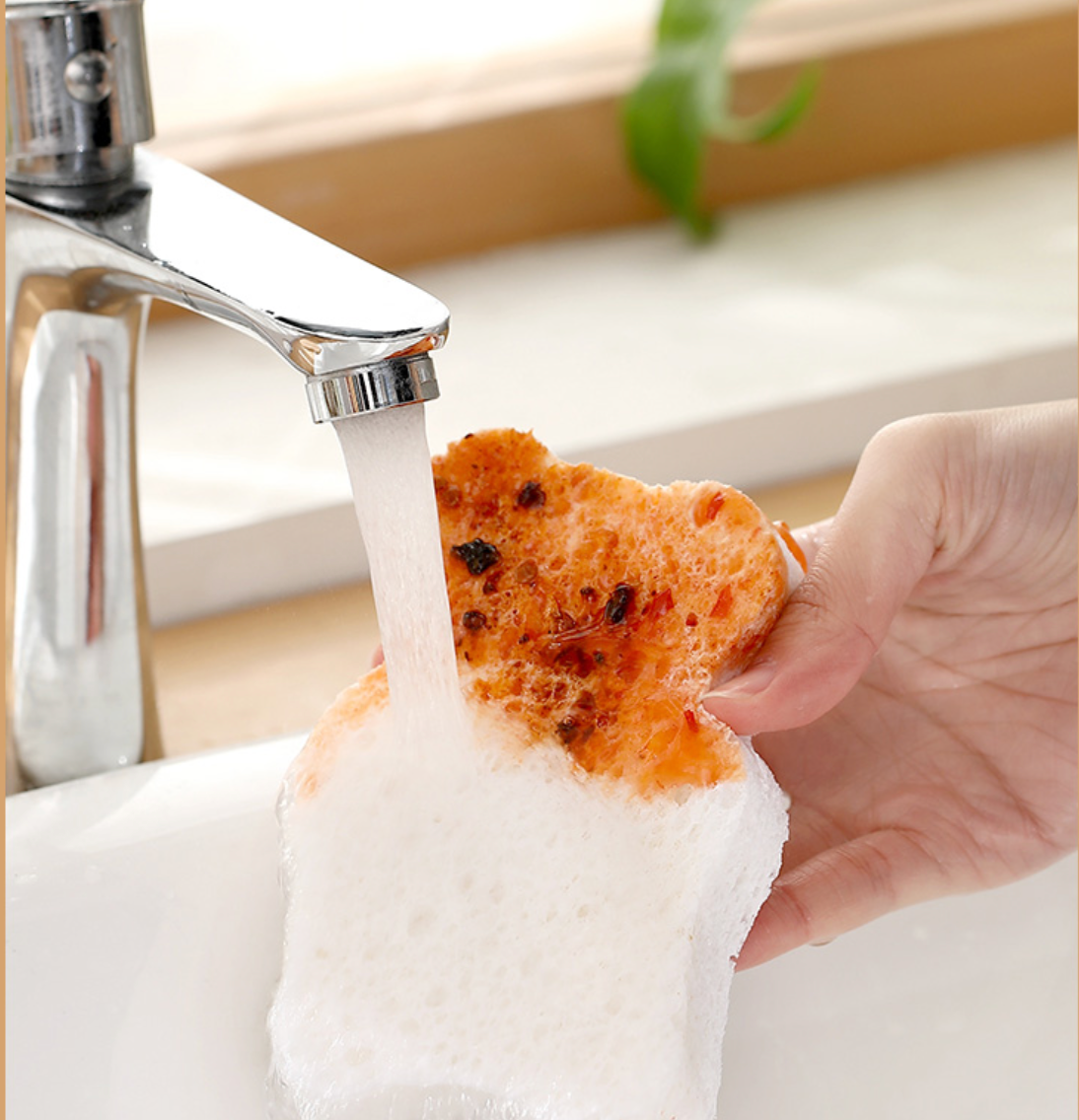  Mút bọt biển rửa chén hình động vật dễ thương FSLYF-203 