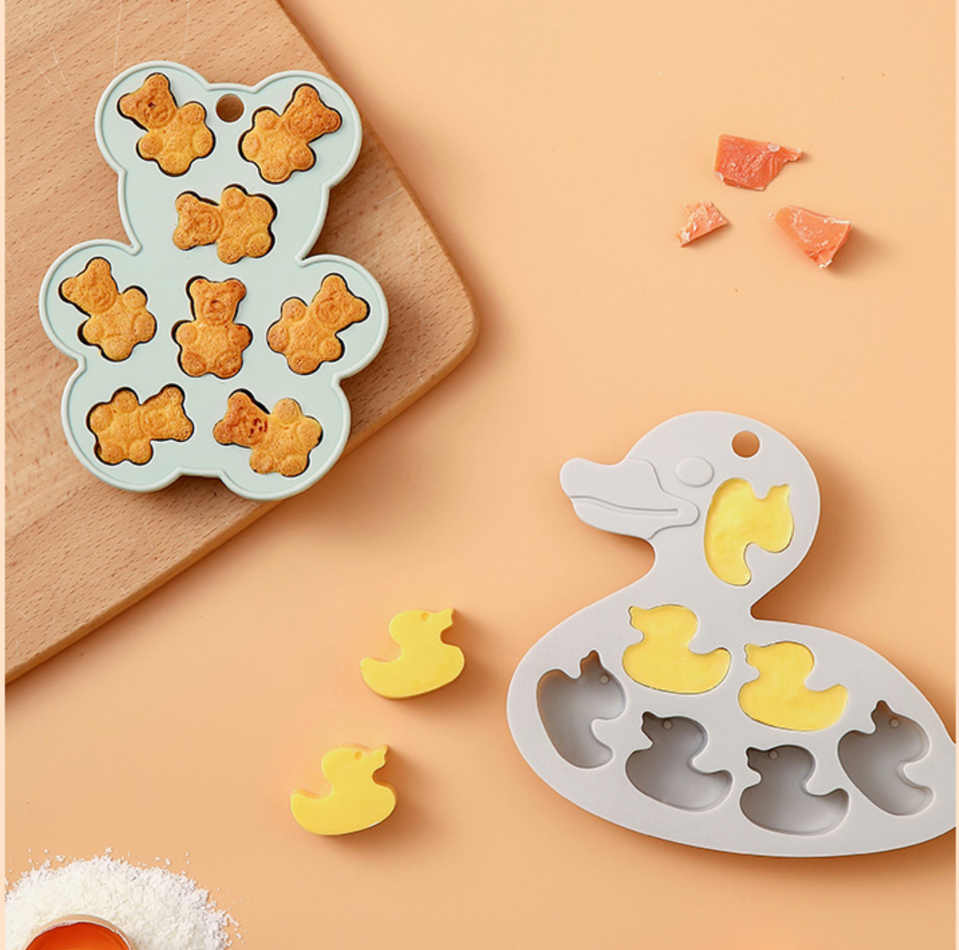  Khay đá, khuôn rau câu, socola silicone FSLZF-130 