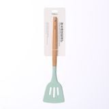  Bộ đồ dùng nấu Silicon ăn tay cầm gỗ FSLSH-121 