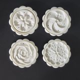  Khuôn bánh trung thu lò xo 4 mặt tròn FSLDZ-229C 