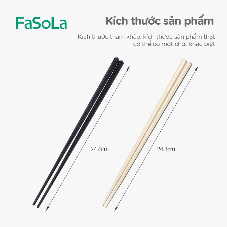  Đũa hợp kim (bộ 5 đôi) FSLSH-229 