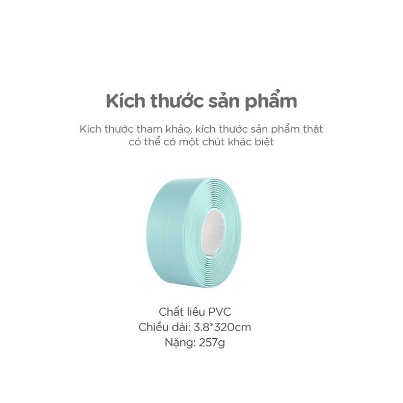  Băng dán chống nước, chống nấm mốc loại hoa văn lá cây FSLJY-248 