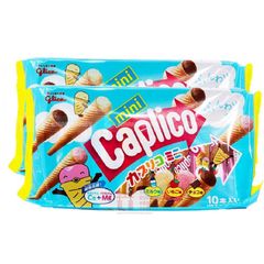 Bánh kem ốc quế Glico 10 chiếc cho trẻ từ 1 tuổi (87gr)