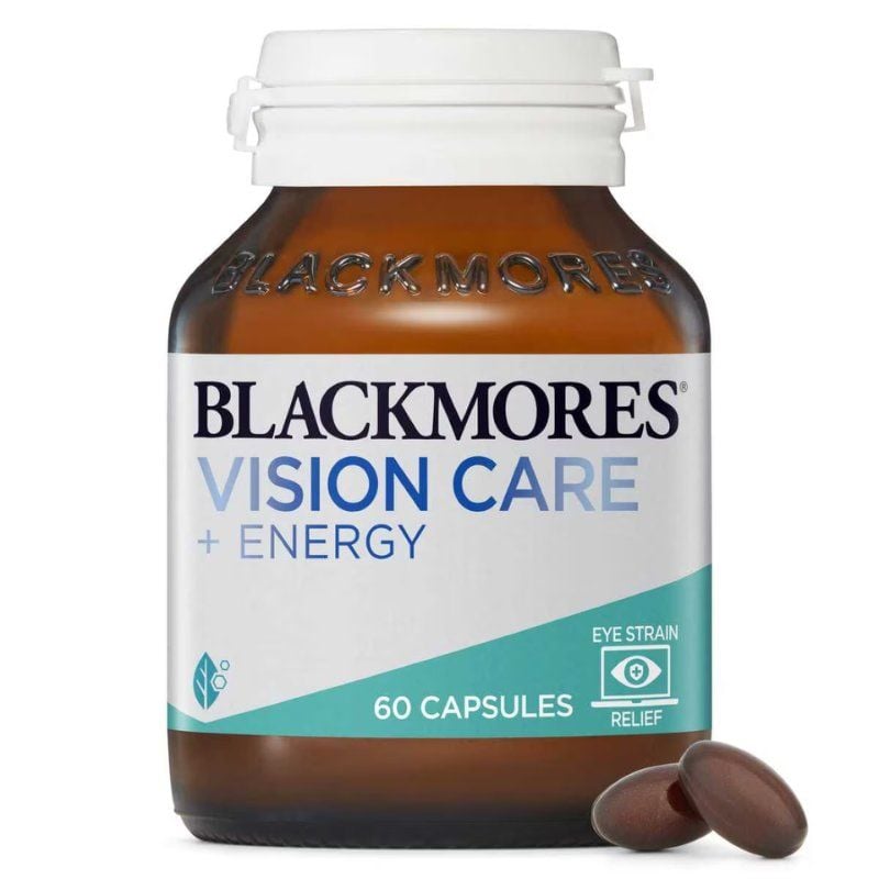 Bổ mắt Blackmores Vision Care Energy Úc 30/ 60 viên tăng năng lượng, tập trung