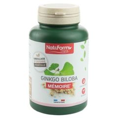 Viên uống bổ não Nat&Form Ginkgo Biloba Memoire 200 viên Pháp