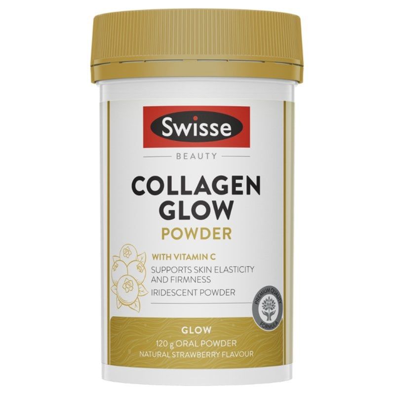 Collagen dạng bột Swisse Beauty Collagen Glow Powder 120g Úc