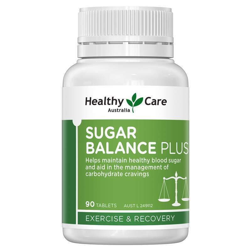 Healthy Care Sugar Balance Plus 90 viên cân bằng đường huyết Úc