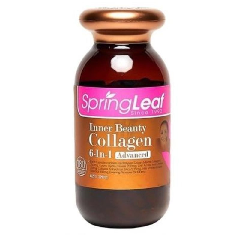 Viên uống collagen Spring Leaf Inner Beauty Collagen 6-in-1 Advanced của Úc