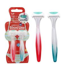 Set 2 dao cạo Bikini Kai Razor for Bikini Line Nhật (Che tên sản phẩm khi giao hàng)