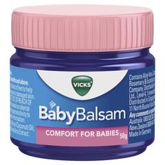 Dầu bôi ấm ngực Vicks Baby Balsam 50g cho bé của Úc