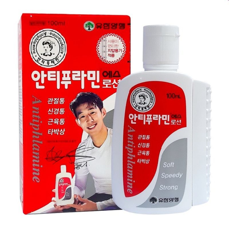 Dầu nóng Antiphlamine Hàn Quốc 100ml xoa bóp xương khớp