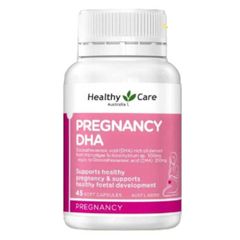 DHA cho bà bầu Pregnancy DHA Healthy Care 45 viên của Úc