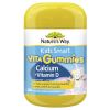 Kẹo dẻo canxi + vitamin D Nature's Way Kids Smart Calcium + Vitamin D 60 viên Úc