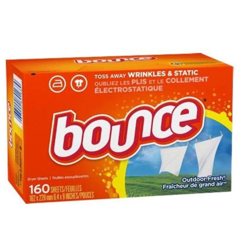 Giấy thơm quần áo Bounce của Mỹ hộp 160 tờ