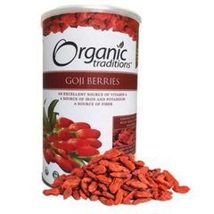 Hạt kỷ tử sấy khô Organic Traditions Goji Berries 454g của Mỹ