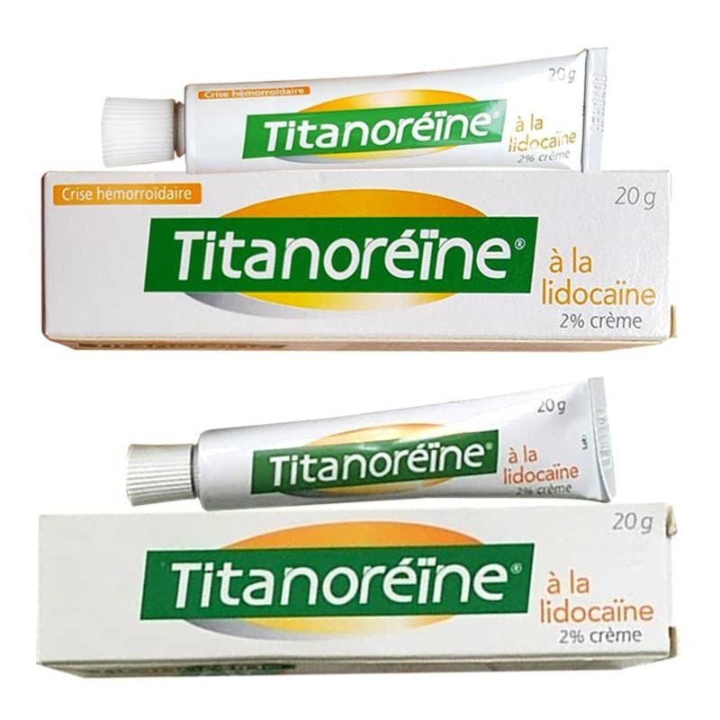 Kem bôi trĩ Titanoreine của Pháp 20g (chính hãng, mẫu mới)