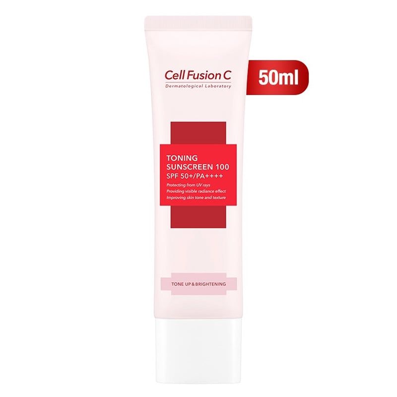 Kem chống nắng Cell Fusion C Toning Sunscreen 100 SPF 50+/ PA++++ 50ml nâng tông da