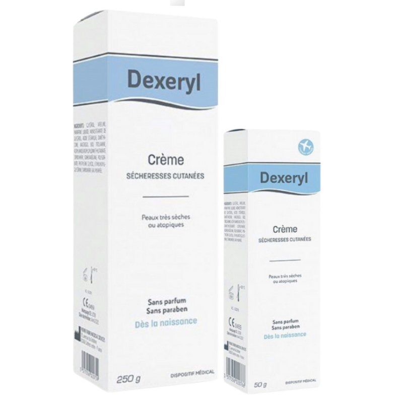 Kem nẻ Dexeryl Crème Pháp dưỡng da chống nẻ chàm cho bé (50g/ 250g)