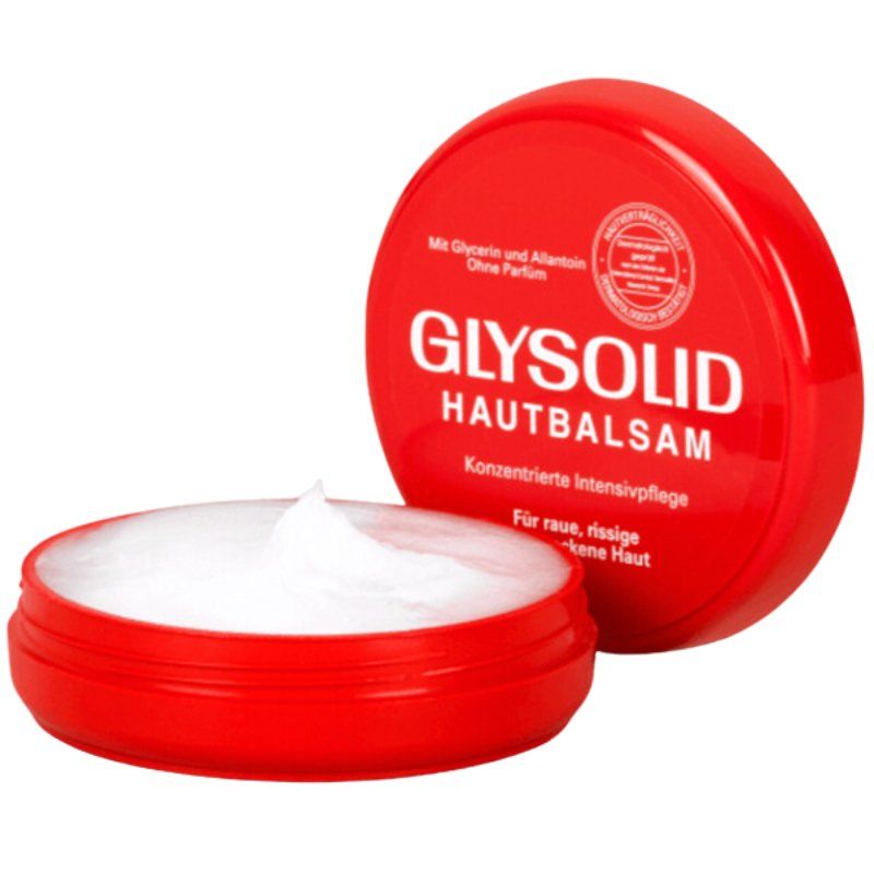 Kem nẻ Glysolid Hautbalsam Đức 100ml trị da khô, gót chân nứt nẻ