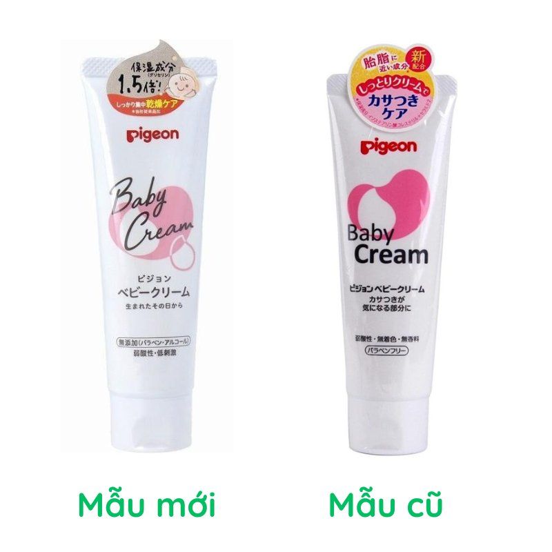 Kem nẻ Pigeon Baby Cream 50g cho bé từ sơ sinh Nhật Bản