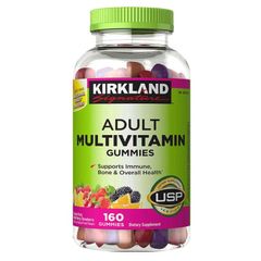 Kẹo dẻo Kirkland Adult Multivitamin Gummies 160 viên của Mỹ vitamin tổng hợp cho người lớn