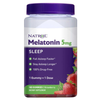 Kẹo dẻo ngủ ngon Natrol Melatonin Gummies 5mg 180 viên Mỹ vị dâu