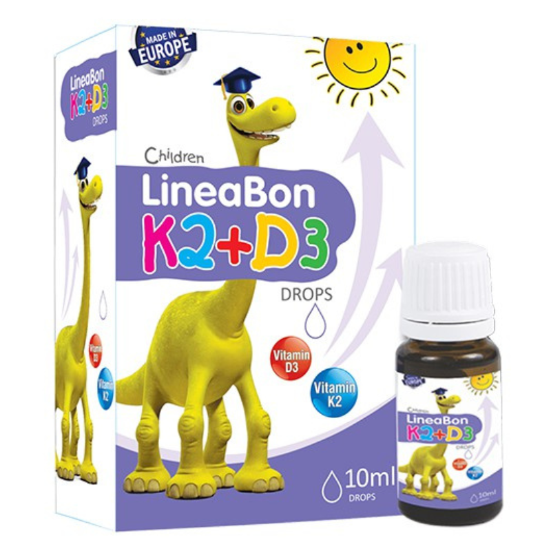 Vitamin LineaBon K2 + D3 tăng chiều cao cho bé (10ml)