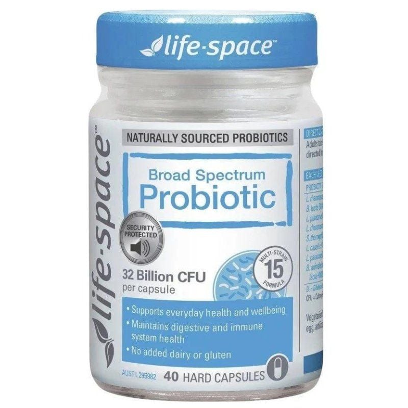 Men vi sinh người lớn Úc Life Space Broad  Spectrum Probiotic 40 viên