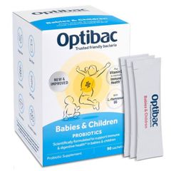 Men vi sinh Optibac Probiotics Babies & Children cho trẻ từ 0 -12 tuổi (30 gói)