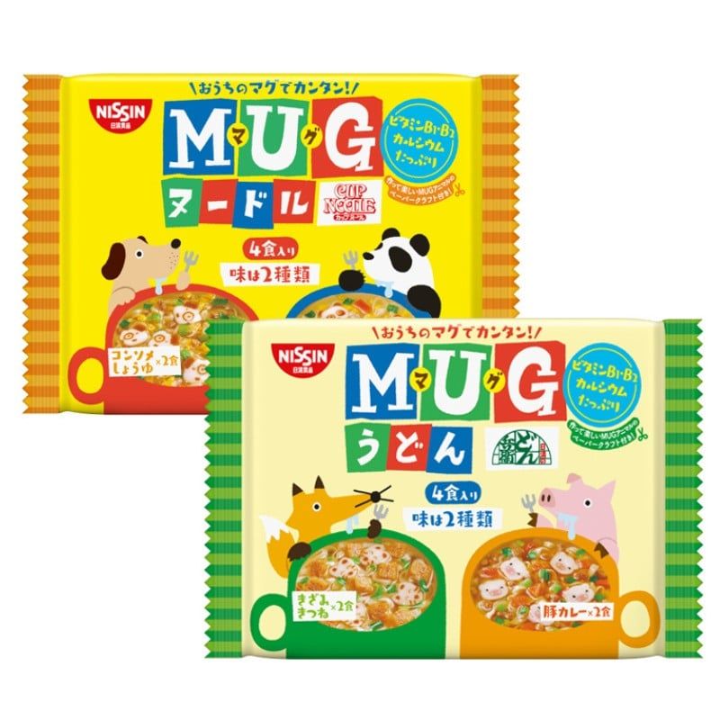 Mì Mug Nissin Nhật Bản ăn liền cho bé từ trên 1 tuổi