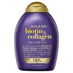 Dầu gội đầu OGX Biotin & Collagen Shampoo (Chai 385ml) kích thích mọc tóc, ngăn rụng tóc