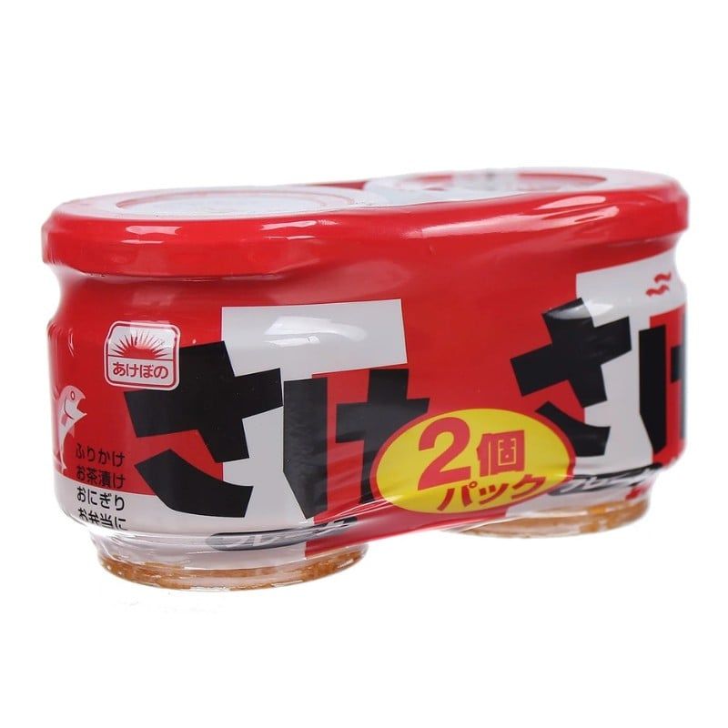 Ruốc cá hồi Maruha Nichiro nắp đỏ cho bé (Set 52g x 2 lọ)