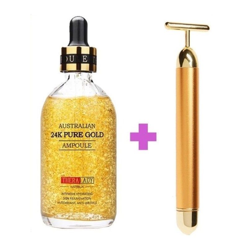 Serum tinh chất vàng 24K Thera Lady Pure Gold Ampoule 100ml dưỡng da