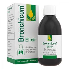 Siro Bronchicum Elixir trị ho và viêm phế quản 100ml Đức cho bé từ 6 tháng