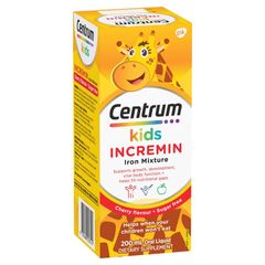 Siro Centrum Kids Incremin Iron Mixture 200ml Úc cho bé biếng ăn