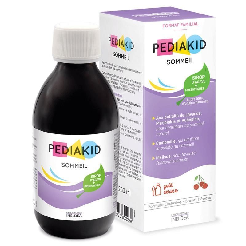 Siro Pediakid Sommeil ngủ ngon cho bé từ 6 tháng tuổi 125ml Pháp